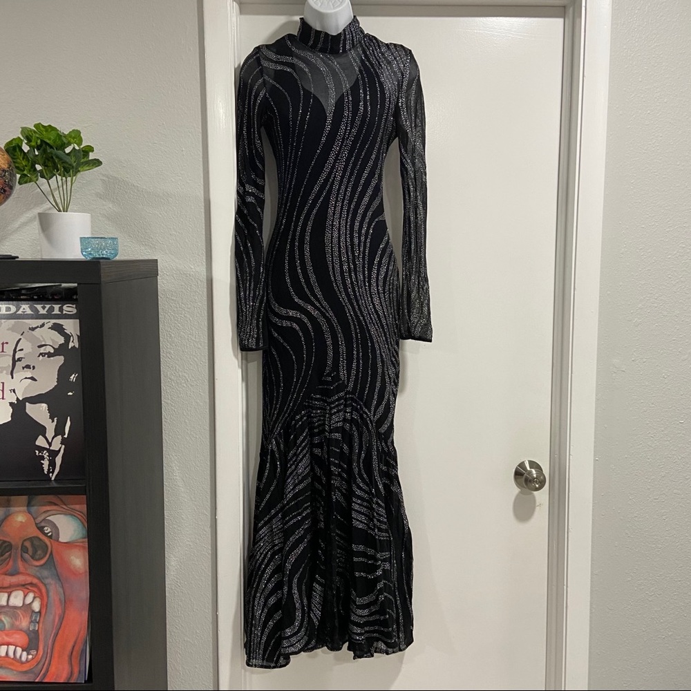 Glitter Evening Gown